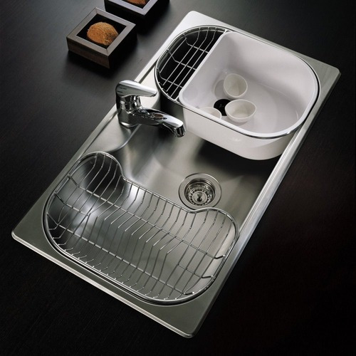 Pileta Bacha Cocina Johnson Luxor Si85 Satinada