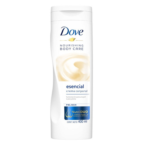 Imagen 1 de 1 de Crema líquida Dove Nutrición Esencial en tubo depresible 400 ml