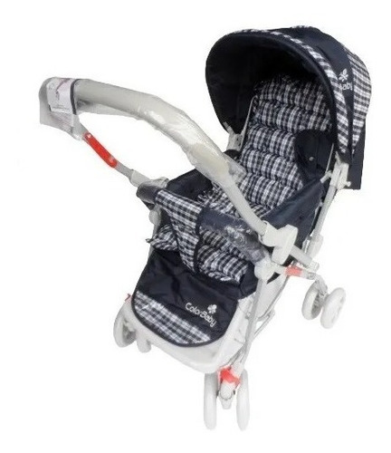 Imagem 2 de 6 de Carrinho Infantil Confort Bebê Passeio Vira Berço Preto