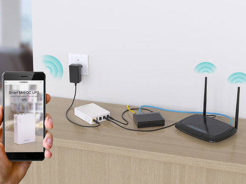 Nobreak Para Modem Roteador Ont Câmera Ip Marsriva Kp3