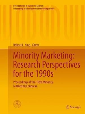 Libro Minority Marketing: Research Perspectives For The 1...
