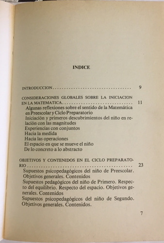 Libro Sentido De La Matematica En Preescolar Y Ciclo Prepara