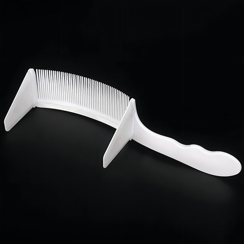 Pente Para Alinhamento Perfeito Dos Cabelos - Over Comb Cor Branco