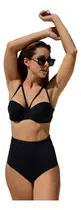 Comprar Bikinis Mallas- Solo Bombacha Pin Up Culote Tiro Alto Mujer