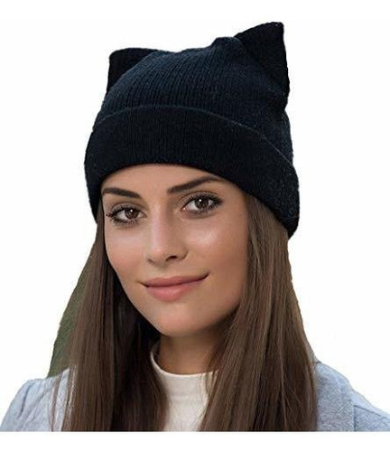 Gorro De Punto Para Dama Penny's Women Cat Ear Beanie Hat La