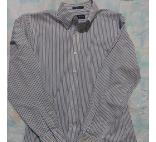 Camisa De Vestir Chaps Ralph Lauren  A Rayas Talla M