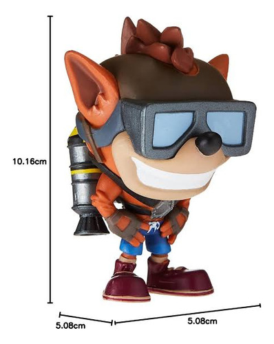 Funko Pop! Games Crash Bandicoot With Jet Pack 274 Crash
