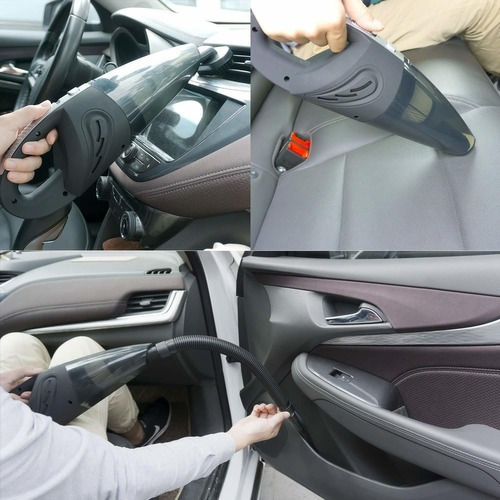Aspiradora De Mano Recargable Portartil Para Auto Moto Carro