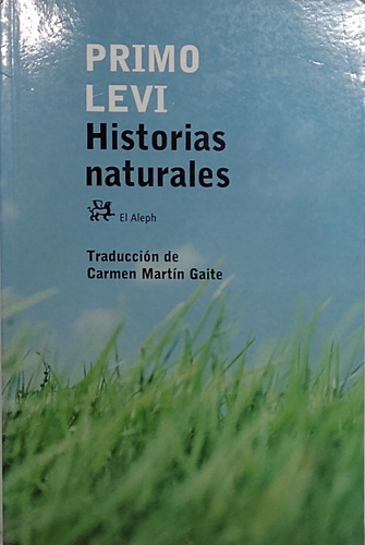Historias Naturales - Primo Levi