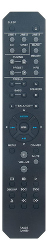 Control Remoto Compatible Con Receptor Estéreo Yamaha R-s202