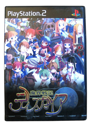 Makai Senki Disgaea Ps2 Rpg Tactico Nippon Ichi Ed Japonesa