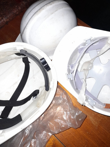 Cascos De Seguridad Blanco Trio (Usado)