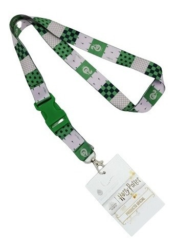 Lanyard Llavero Cinta Slytherin Harry Potter Oficial