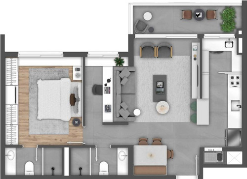 Imagem 23 de 23 de Apartamento À Venda No Bairro Passo Da Areia - Porto Alegre/rs - O-26478-43406