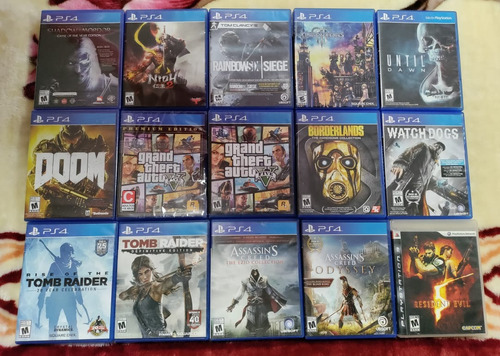 Cambio Vendo Títulos De Ps4