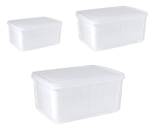 Recipiente De Almacenamiento De Alimentos Para Nevera, (paqu