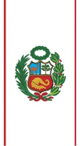 Bandera Peru 1mtr X 1.5mtrs Poliester Estampado