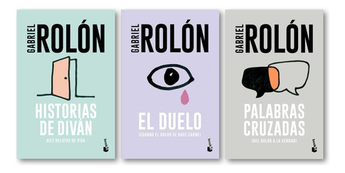 ** Combo 3 Libros Gabriel Rolon ** Bolsillo