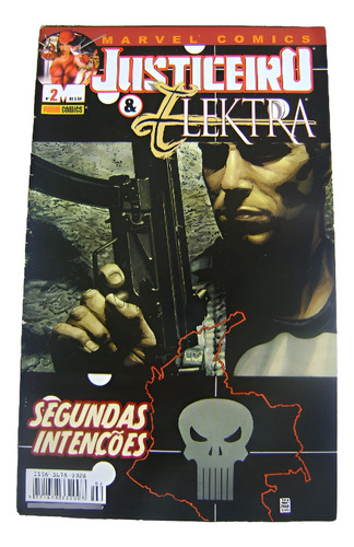 Hq Gibi Justiceiro & Elektra N. 2 Março 2002 Panini Ótimo! (Usado)
