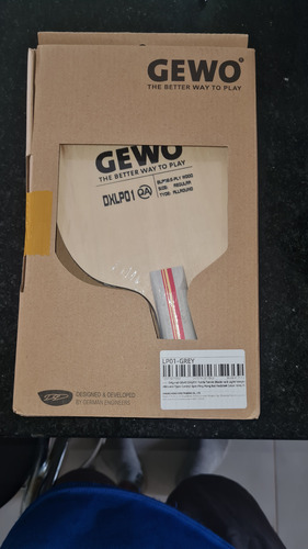 Raquete Clássica Gewo Fl Bege Fl (côncavo)