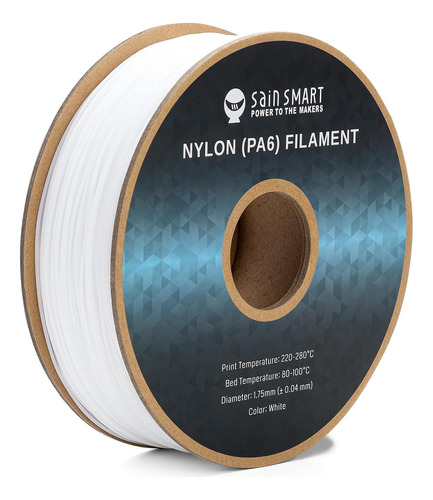 Pa6 - Filamento De Nailon Para Impresora 3d De 0.069pulgada 