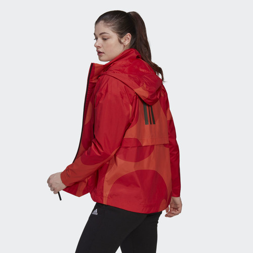 adidas Campera Capucha Impermeable Talle M Marimekko Nueva