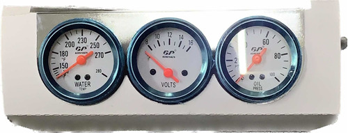 Trío Reloj Indicadores Temperatura Aceite Volimetro Mecánico