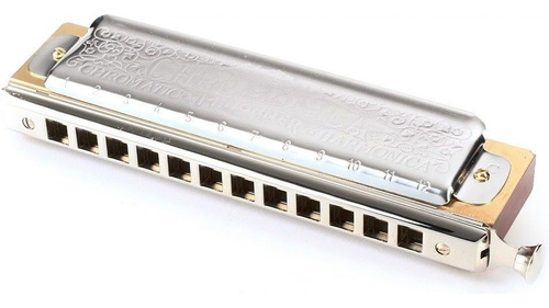 Armónica Cromática 48 Voces Hohner Super Chromonica M27001