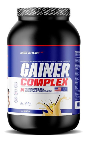 Gainer Complex 1,5 Kg Mervick Ganador De Peso