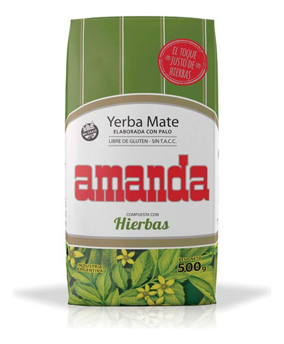 Yerba  Compuesta 500 Gr Amanda Yerbas