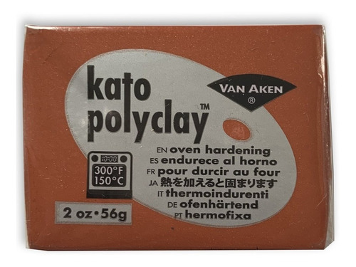 Arcilla Polimérica Van Aken Kato Polyclay 56 G Color Cobre (Copper)