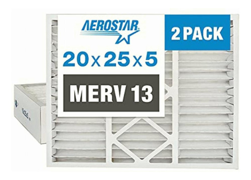 Aerostar Filtro De Aire Plisado Merv 11 De 50.8 X 63.5 X