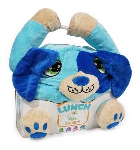 Lonchera Pets Térmica De Peluche Para Niños