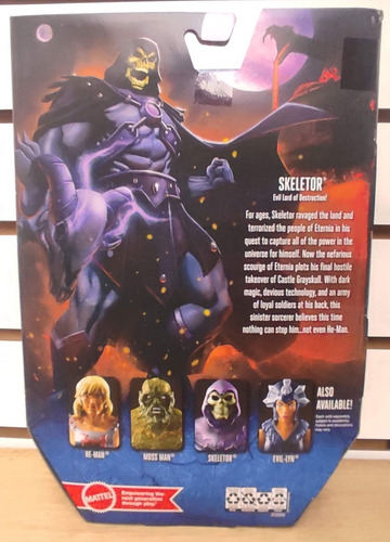 Figura Skeletor Masters Of The Universe Revelation (Usado)