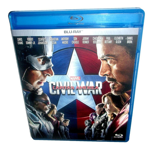 Capitan America Civil War Marvel Blu-ray