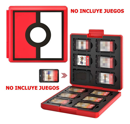 Portajuegos Switch  / Holder Switch (caben 12 Juegos)