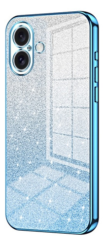 Capa Com Design De Brilho Gradiente Para iPhone 11/12/13