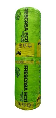 Frescasa Eco  2-1/2pg Rollo Fibra De Vidrio 9m2 Insonorizar