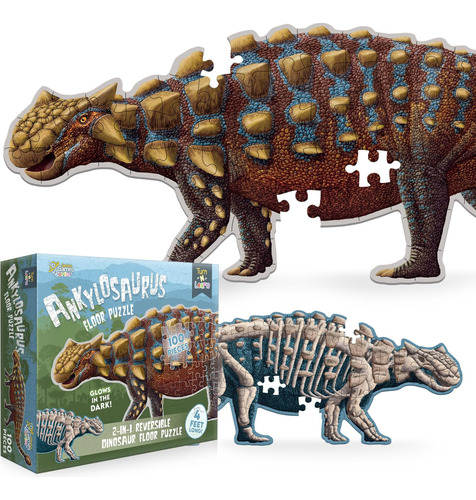 Rompecabezas De Dinosaurio Ankylosaurus | Rompecabezas De Pi