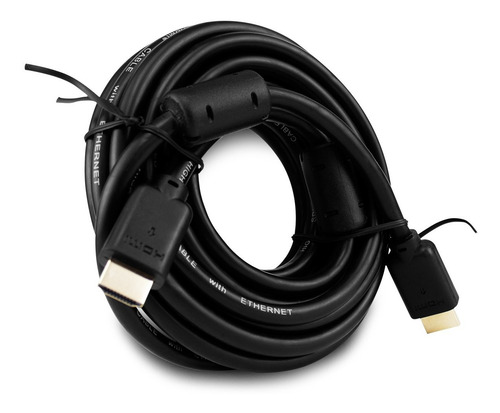 Imagem 7 de 7 de Cabo Hdmi 5 Metros 2.0 19 Pinos Ethernet 4k Ultrahd 3d