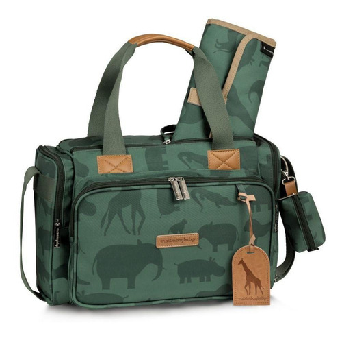 Bolsa Anne Safari - Masterbag Verde 38cm X 25cm X 15cm