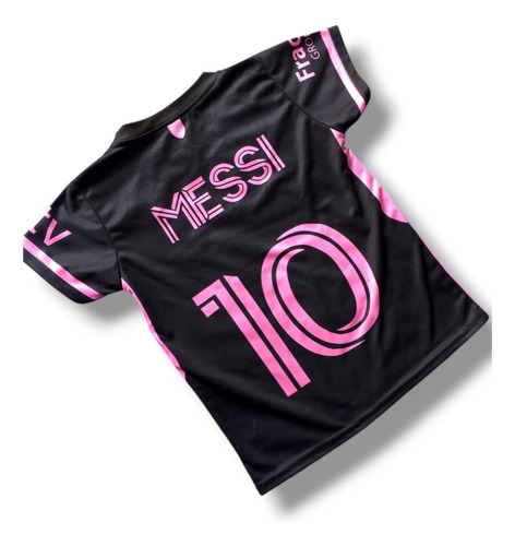 Conjunto Uniforme Futbol Messi Inter Miami Negro Messi 2