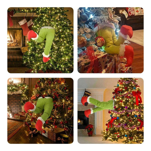 Annan Para 3 Adornos Para Árbol De Navidad De Grinch, Brazo