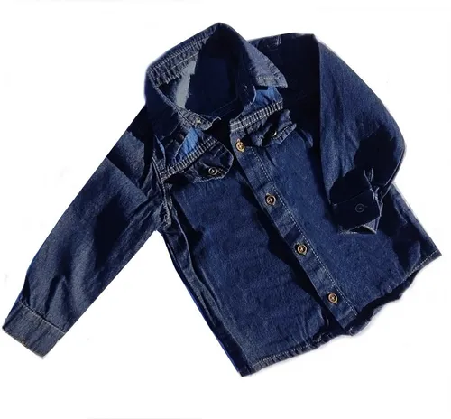 Camisas de jean para niños sale