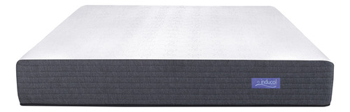 Inducol Espuma Limay Colchón color blanco gris king 180cm x 200cm enrollado