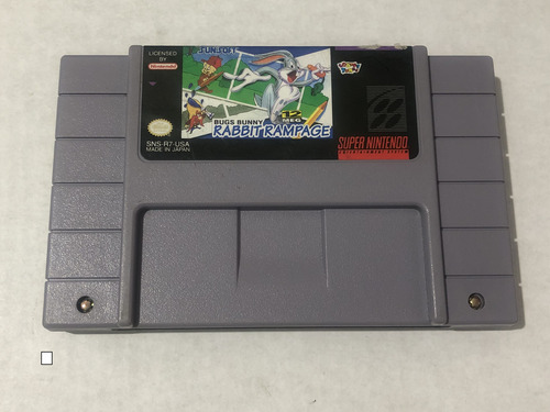 Bugs Bunny Rabbit Rampage Snes (Usado)