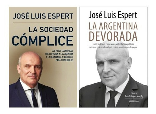 Pack Espert  - Sociedad Cómplice + Argentina Devorada