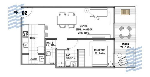 Imagen 3 de 18 de Dep - Palermo -2 Amb Cocina Lavadero Toilette 30 Cuotas 100% Financiado