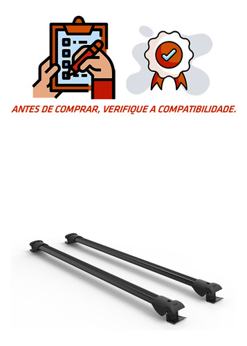 Travessa Fiat Toro 2016 2017 2018 2019 2020 Teto Alum.