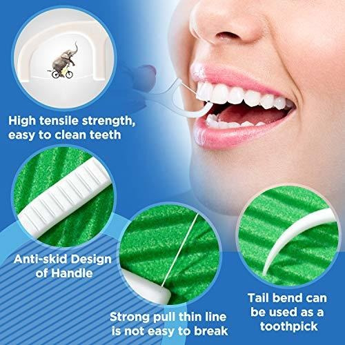 Palillos De Hilo Dental Palillos De Dientes De Alto Tirón,